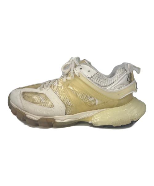 BALENCIAGA（バレンシアガ）BALENCIAGA (バレンシアガ) BALENCIAGA　TRACK CLEAR SOLE　ローカットスニーカー ホワイト サイズ:28.5の古着・服飾アイテム