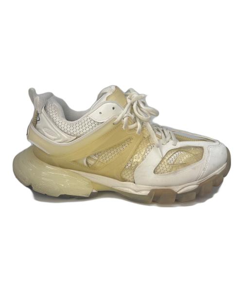 BALENCIAGA（バレンシアガ）BALENCIAGA (バレンシアガ) BALENCIAGA　TRACK CLEAR SOLE　ローカットスニーカー ホワイト サイズ:28.5の古着・服飾アイテム