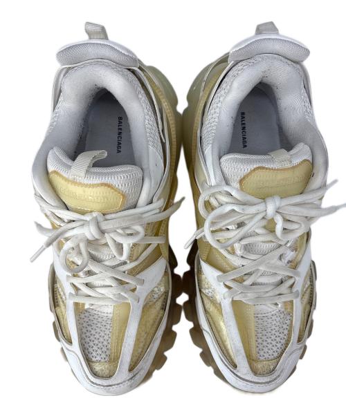 BALENCIAGA（バレンシアガ）BALENCIAGA (バレンシアガ) BALENCIAGA　TRACK CLEAR SOLE　ローカットスニーカー ホワイト サイズ:28.5の古着・服飾アイテム