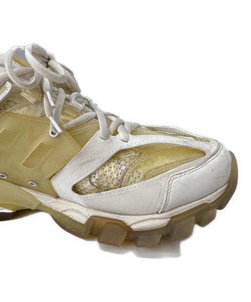 BALENCIAGA（バレンシアガ）BALENCIAGA (バレンシアガ) BALENCIAGA　TRACK CLEAR SOLE　ローカットスニーカー ホワイト サイズ:28.5の古着・服飾アイテム