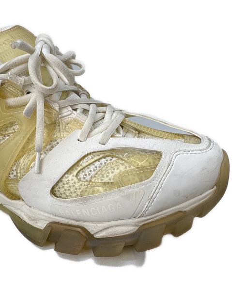 BALENCIAGA（バレンシアガ）BALENCIAGA (バレンシアガ) BALENCIAGA　TRACK CLEAR SOLE　ローカットスニーカー ホワイト サイズ:28.5の古着・服飾アイテム