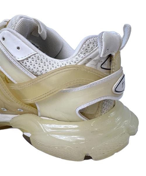 BALENCIAGA（バレンシアガ）BALENCIAGA (バレンシアガ) BALENCIAGA　TRACK CLEAR SOLE　ローカットスニーカー ホワイト サイズ:28.5の古着・服飾アイテム