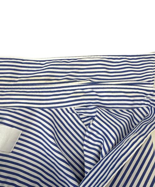 PLAY COMME des GARCONS（プレイコムデギャルソン）PLAY COMME des GARCONS (プレイコムデギャルソン) PLAY COMME des GARCONS　長袖シャツ ブルー×ホワイト サイズ:Ｌの古着・服飾アイテム