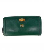GUCCIグッチ）の古着「GUCCI　ダイアナ　長財布」｜グリーン