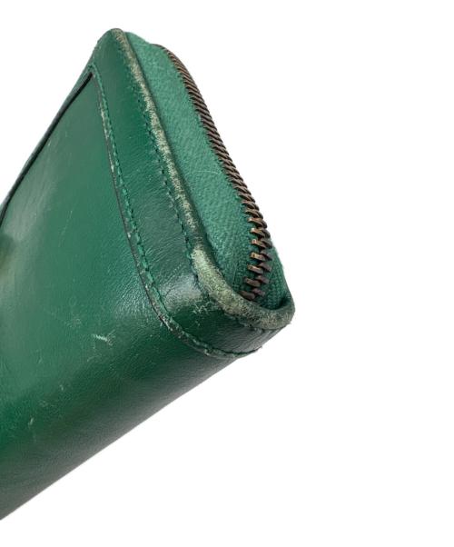 GUCCI（グッチ）GUCCI (グッチ) GUCCI　ダイアナ　長財布 グリーンの古着・服飾アイテム