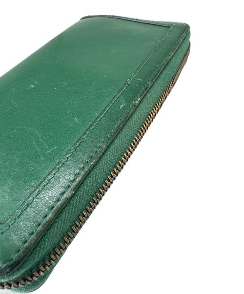 GUCCI（グッチ）GUCCI (グッチ) GUCCI　ダイアナ　長財布 グリーンの古着・服飾アイテム