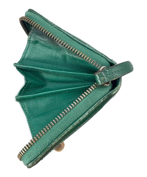 GUCCI（グッチ）GUCCI (グッチ) GUCCI　ダイアナ　長財布 グリーンの古着・服飾アイテム