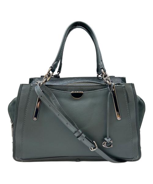 COACH（コーチ）COACH (コーチ) COACH 　2WAYバッグ グリーンの古着・服飾アイテム
