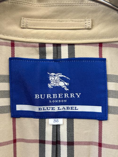 BURBERRY BLUE LABEL（バーバリー ブルー レーベル）BURBERRY BLUE LABEL (バーバリー ブルー レーベル) BURBERRY BLUE LABEL　トレンチコート ベージュ サイズ:38の古着・服飾アイテム