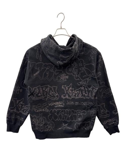 X-LARGE（エクストララージ）X-LARGE (エクストララージ) X-LARGE　ジップパーカー ブラック サイズ:Ｌの古着・服飾アイテム