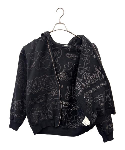 X-LARGE（エクストララージ）X-LARGE (エクストララージ) X-LARGE　ジップパーカー ブラック サイズ:Ｌの古着・服飾アイテム