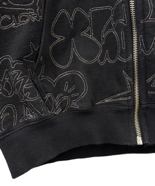 X-LARGE（エクストララージ）X-LARGE (エクストララージ) X-LARGE　ジップパーカー ブラック サイズ:Ｌの古着・服飾アイテム