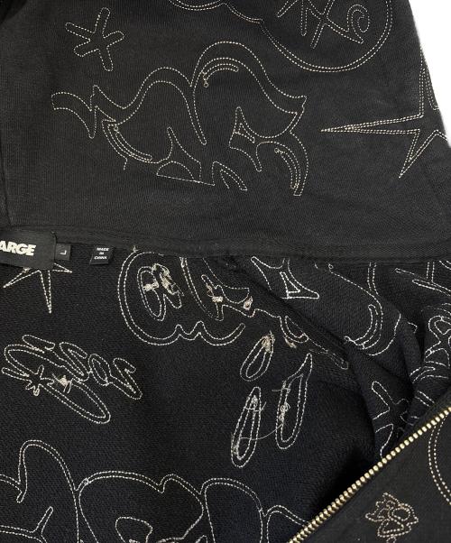 X-LARGE（エクストララージ）X-LARGE (エクストララージ) X-LARGE　ジップパーカー ブラック サイズ:Ｌの古着・服飾アイテム