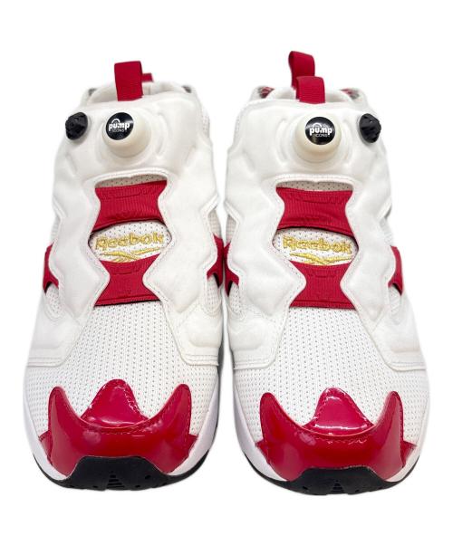 REEBOK（リーボック）REEBOK (リーボック) REEBOK　INSTA PUMP FURY　スニーカー ホワイト×レッド サイズ:27の古着・服飾アイテム