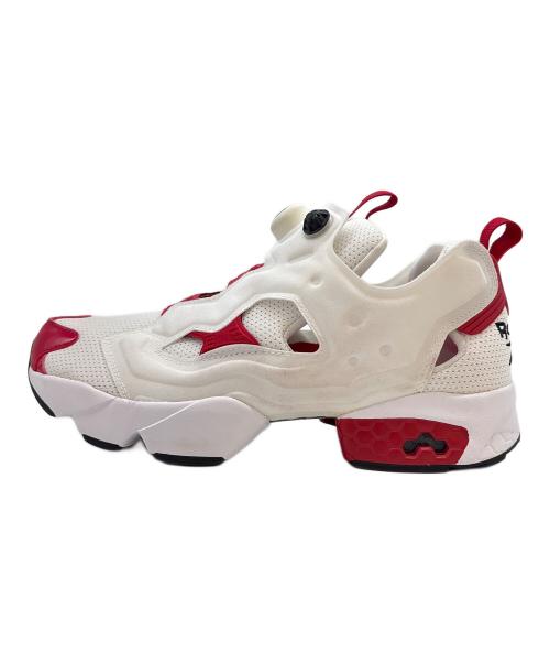 REEBOK（リーボック）REEBOK (リーボック) REEBOK　INSTA PUMP FURY　スニーカー ホワイト×レッド サイズ:27の古着・服飾アイテム