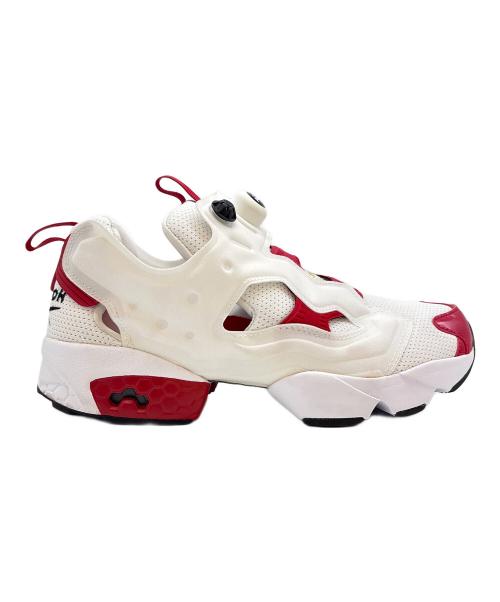 REEBOK（リーボック）REEBOK (リーボック) REEBOK　INSTA PUMP FURY　スニーカー ホワイト×レッド サイズ:27の古着・服飾アイテム