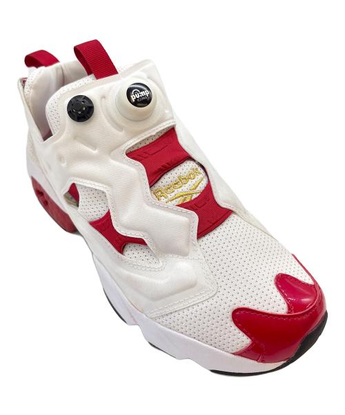 REEBOK（リーボック）REEBOK (リーボック) REEBOK　INSTA PUMP FURY　スニーカー ホワイト×レッド サイズ:27の古着・服飾アイテム