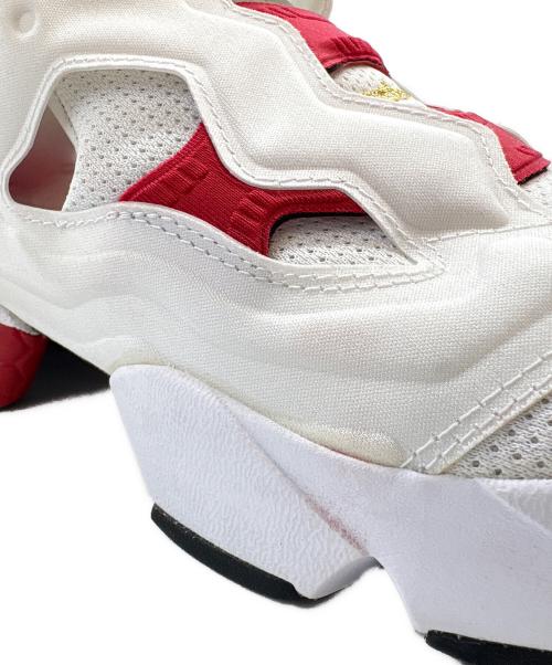 REEBOK（リーボック）REEBOK (リーボック) REEBOK　INSTA PUMP FURY　スニーカー ホワイト×レッド サイズ:27の古着・服飾アイテム