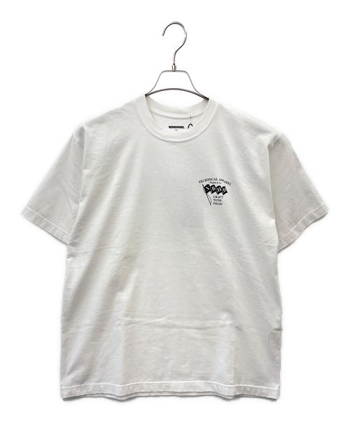 NEIGHBORHOOD（ネイバーフッド）NEIGHBORHOOD (ネイバーフッド) NEIGHBORHOOD　TECHNICAL APPAREL　プリントTシャツ ホワイト サイズ:Ｍの古着・服飾アイテム