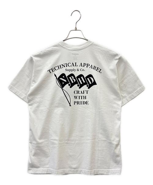 NEIGHBORHOOD（ネイバーフッド）NEIGHBORHOOD (ネイバーフッド) NEIGHBORHOOD　TECHNICAL APPAREL　プリントTシャツ ホワイト サイズ:Ｍの古着・服飾アイテム
