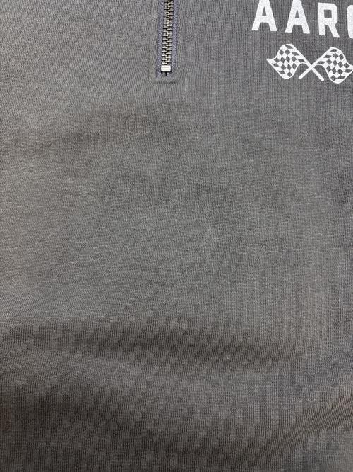 AVIREX（アヴィレックス）AVIREX (アヴィレックス) AVIREX　ハーフジップスウェット グレー サイズ:Ｍの古着・服飾アイテム