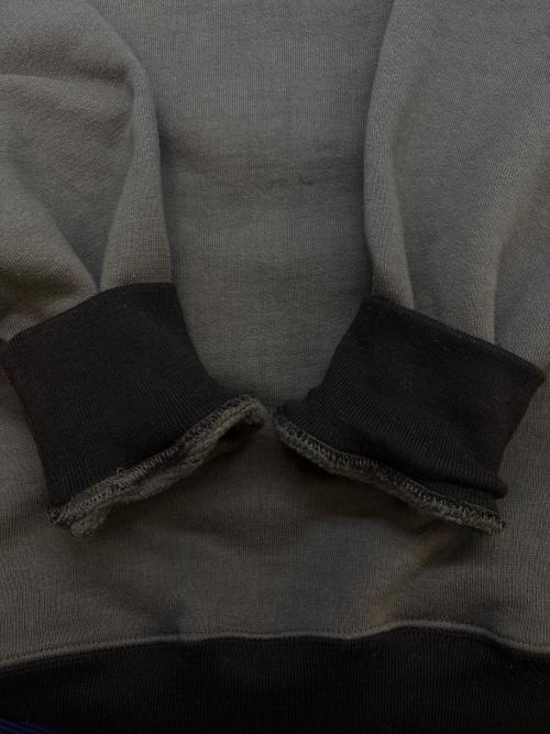 AVIREX（アヴィレックス）AVIREX (アヴィレックス) AVIREX　ハーフジップスウェット グレー サイズ:Ｍの古着・服飾アイテム
