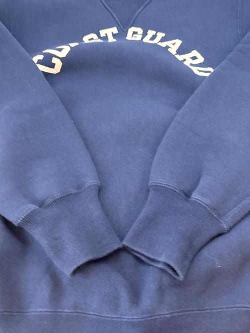 BUZZ RICKSON'S（バズリクソンズ）BUZZ RICKSON'S (バズリクソンズ) Buzz Rickson's　COAST GUARD　プリントスウェット ネイビー サイズ:Sの古着・服飾アイテム