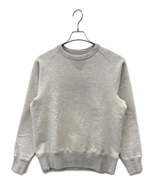 Trophy Clothing（トロフィークロージング）Trophy Clothing (トロフィークロージング) TROPHY CLOTHING　クルーネックスウェット ライトグレー サイズ:38/Ｍの古着・服飾アイテム