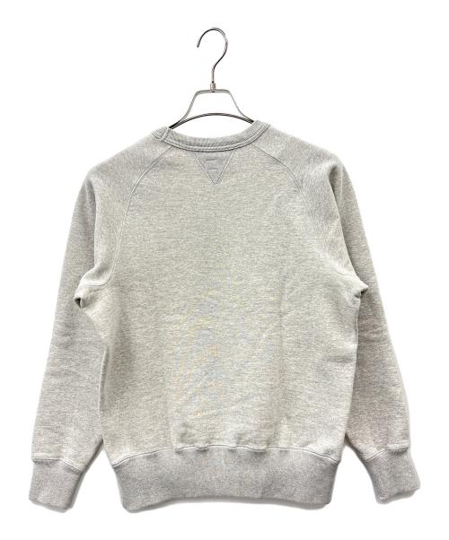 Trophy Clothing（トロフィークロージング）Trophy Clothing (トロフィークロージング) TROPHY CLOTHING　クルーネックスウェット ライトグレー サイズ:38/Ｍの古着・服飾アイテム