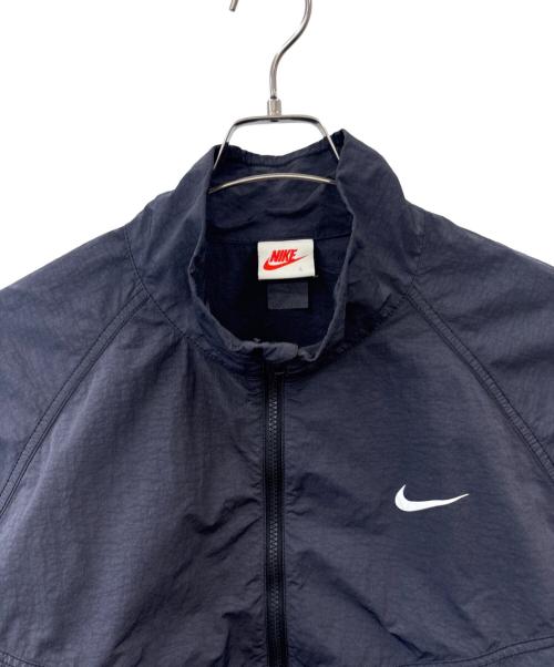 NIKE（ナイキ）NIKE (ナイキ) stussy (ステューシー) NIKE　stussy　WINDRUNNER　ナイロンジャケット グレー サイズ:Ｌの古着・服飾アイテム