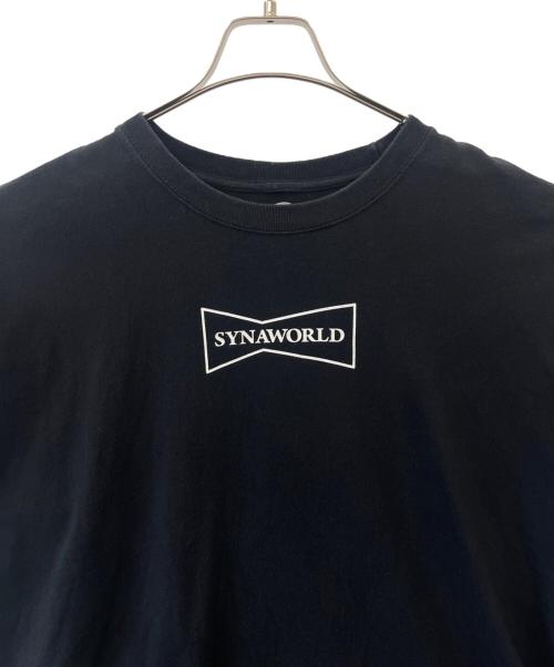 SYNAWORLD（シナワールド）SYNAWORLD (シナワールド) SYNAWORLD　wastedyouth　プリントTシャツ ブラック サイズ:XLARGEの古着・服飾アイテム