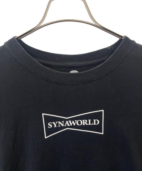 SYNAWORLD（シナワールド）SYNAWORLD (シナワールド) SYNAWORLD　wastedyouth　プリントTシャツ ブラック サイズ:XLARGEの古着・服飾アイテム