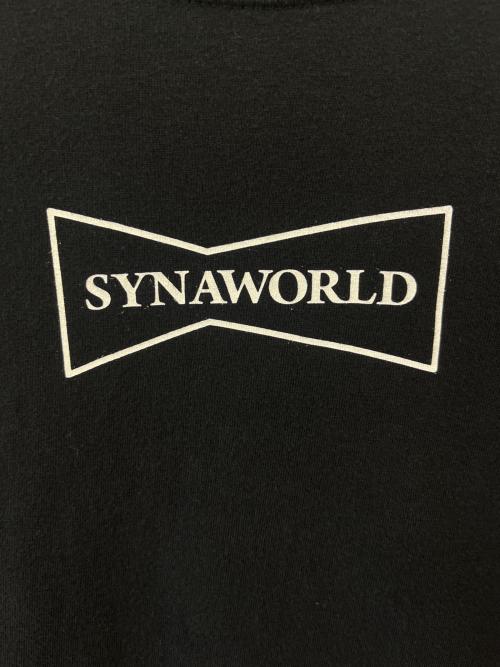 SYNAWORLD（シナワールド）SYNAWORLD (シナワールド) SYNAWORLD　wastedyouth　プリントTシャツ ブラック サイズ:XLARGEの古着・服飾アイテム