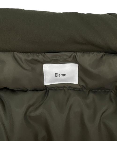 Bleme（ブレム）Bleme (ブレム) Bleme　ボリューム中綿ブルゾン オリーブ サイズ:Lの古着・服飾アイテム