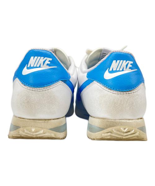 NIKE（ナイキ）NIKE (ナイキ) NIKE ローカットスニーカー ホワイト×ブルー サイズ:27.5の古着・服飾アイテム