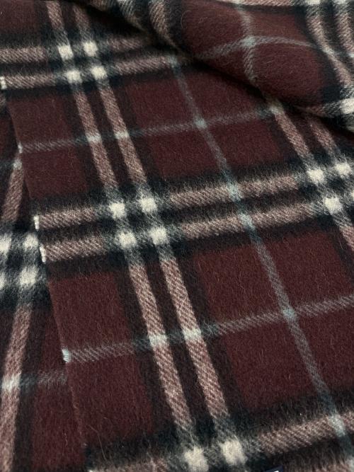 Burberry's（バーバリー）Burberry's (バーバリー) Burberry's　マフラー　カシミヤ100％ レッドの古着・服飾アイテム