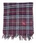 Burberry's (バーバリー) Burberry's　マフラー　カシミヤ100％ レッド：5000円