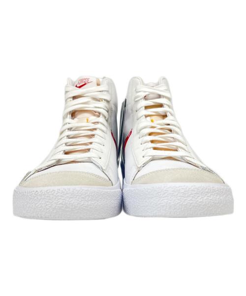 NIKE（ナイキ）NIKE (ナイキ) NIKE ハイカットスニーカー ホワイト×レッド サイズ:27.5の古着・服飾アイテム