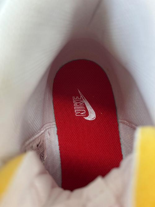 NIKE（ナイキ）NIKE (ナイキ) NIKE ハイカットスニーカー ホワイト×レッド サイズ:27.5の古着・服飾アイテム