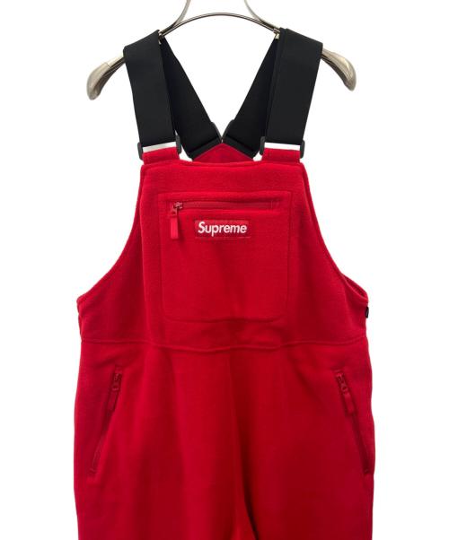 SUPREME（シュプリーム）Supreme (シュプリーム) Supreme  Polartec Overalls  20AW レッド サイズ:Ｍの古着・服飾アイテム