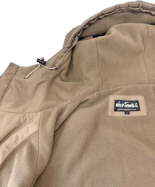 WILD THINGS（ワイルドシングス）WILD THINGS (ワイルドシングス) WILD THINGS　ナイロンジャケット オリーブ サイズ:Ｌの古着・服飾アイテム