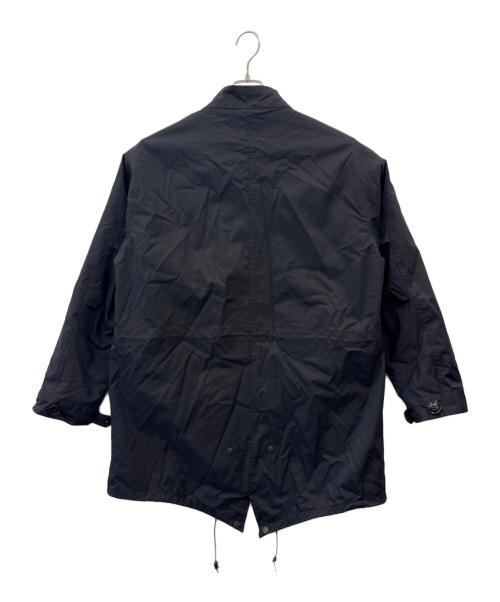 HOUSTON（ヒューストン）HOUSTON (ヒューストン) HOUSTON　ナイロンジャケット ブラック サイズ:LARGEの古着・服飾アイテム