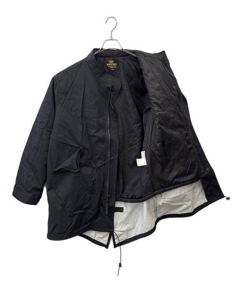 HOUSTON（ヒューストン）HOUSTON (ヒューストン) HOUSTON　ナイロンジャケット ブラック サイズ:LARGEの古着・服飾アイテム