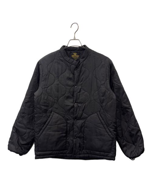 HOUSTON（ヒューストン）HOUSTON (ヒューストン) HOUSTON　ナイロンジャケット ブラック サイズ:LARGEの古着・服飾アイテム