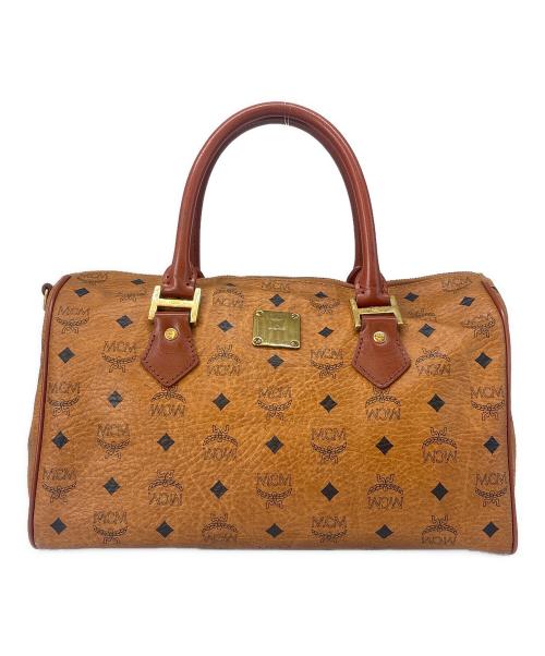 MCM（エムシーエム）MCM (エムシーエム) MCM　ボストンバッグ ブラウンの古着・服飾アイテム