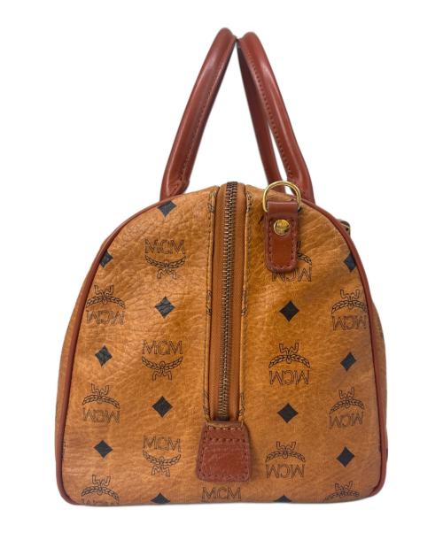 MCM（エムシーエム）MCM (エムシーエム) MCM　ボストンバッグ ブラウンの古着・服飾アイテム