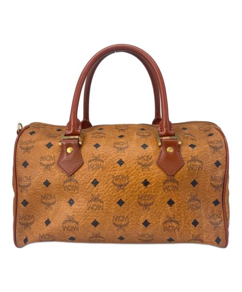 MCM（エムシーエム）MCM (エムシーエム) MCM　ボストンバッグ ブラウンの古着・服飾アイテム