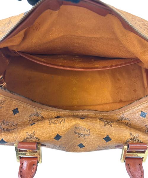 MCM（エムシーエム）MCM (エムシーエム) MCM　ボストンバッグ ブラウンの古着・服飾アイテム