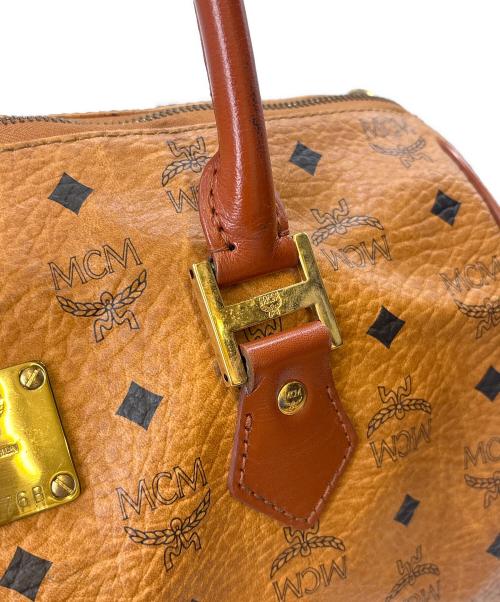MCM（エムシーエム）MCM (エムシーエム) MCM　ボストンバッグ ブラウンの古着・服飾アイテム