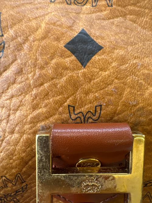 MCM（エムシーエム）MCM (エムシーエム) MCM　ボストンバッグ ブラウンの古着・服飾アイテム